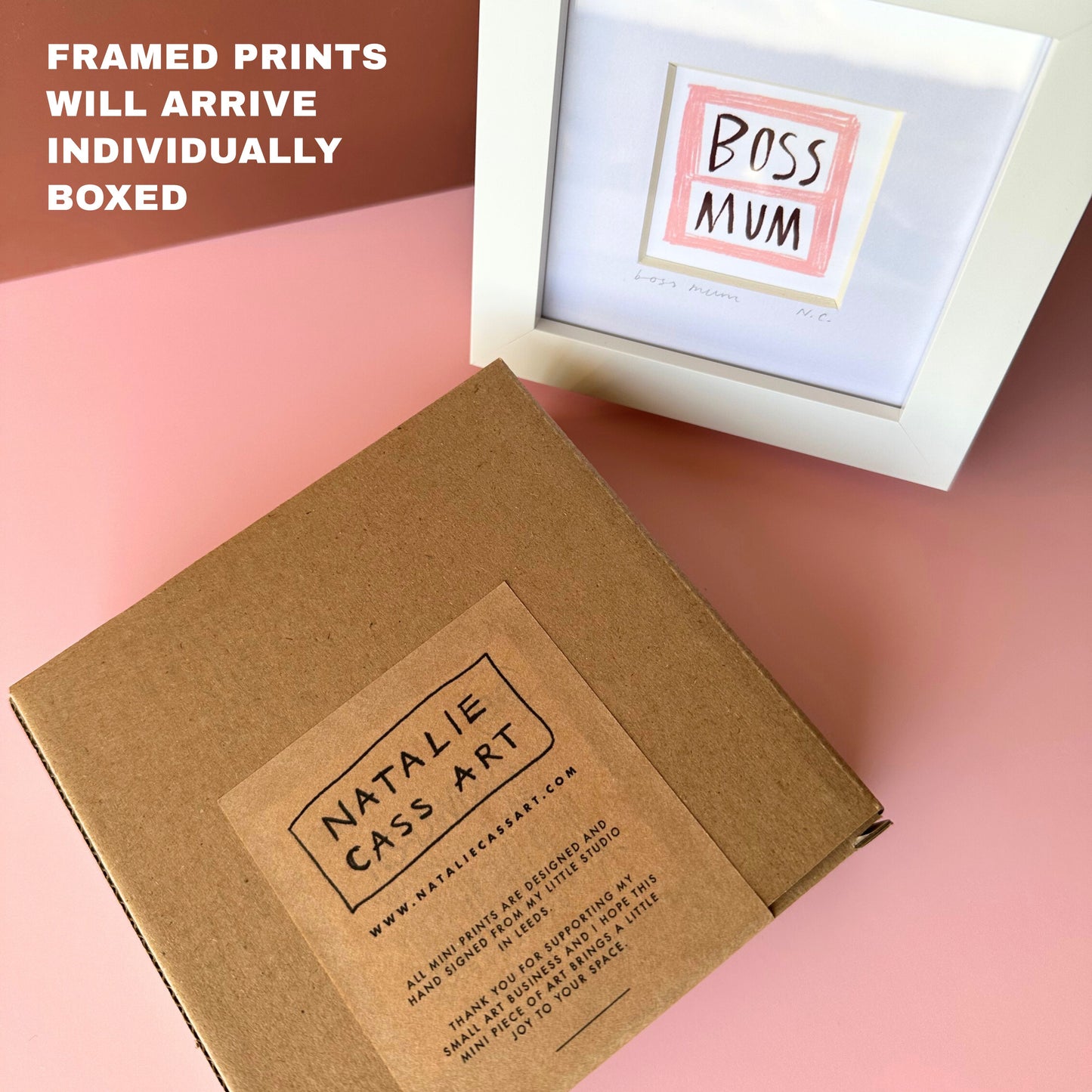 Boss Mum Mini Art Print