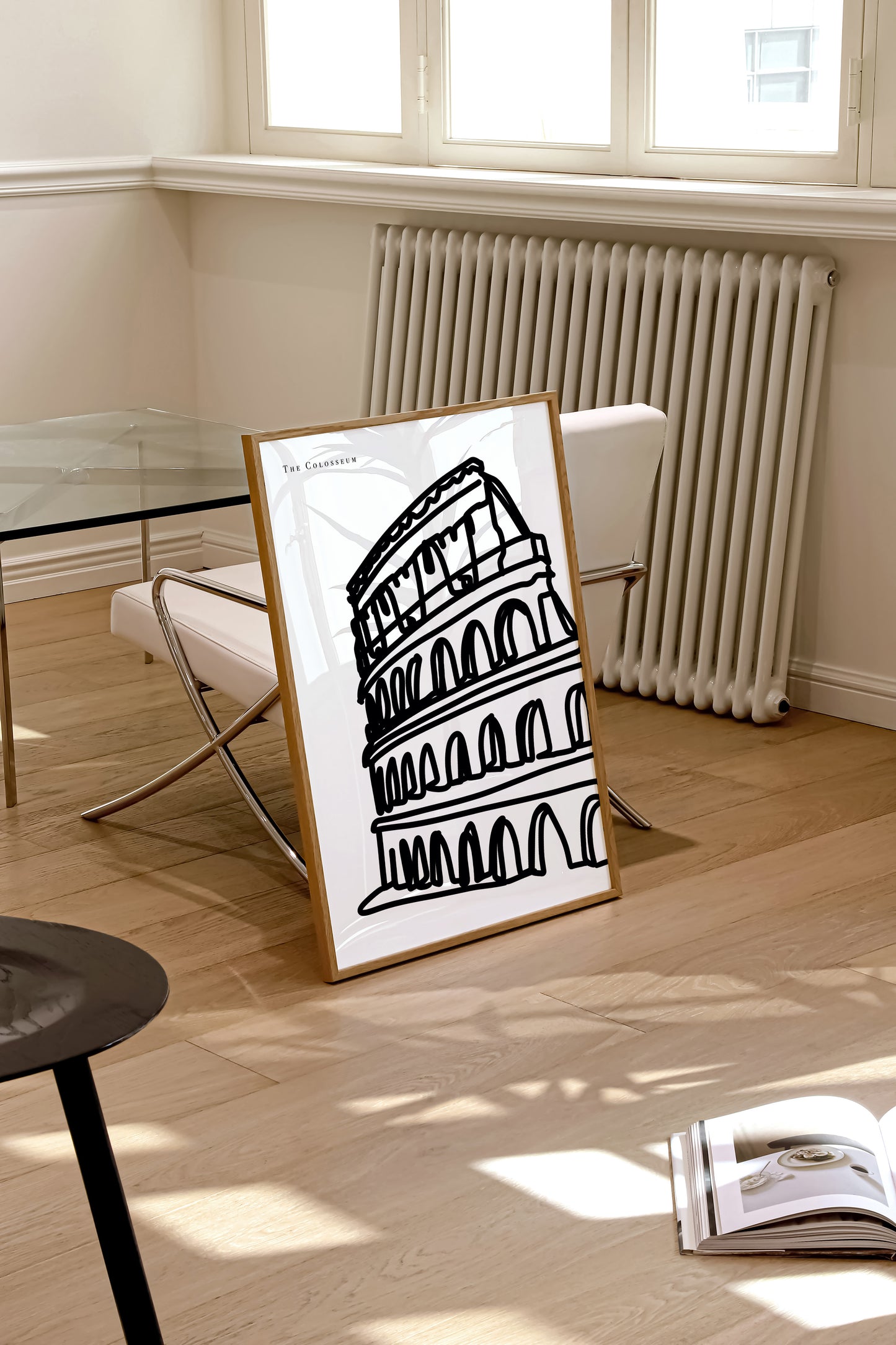 Rome Black and White Art Print