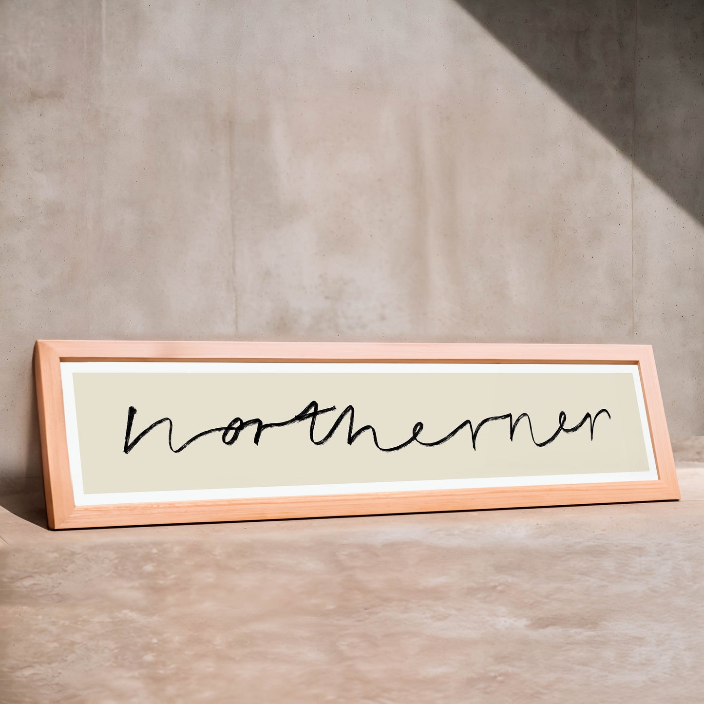Northerner Panoramic Art Print / 60 x 12 cm