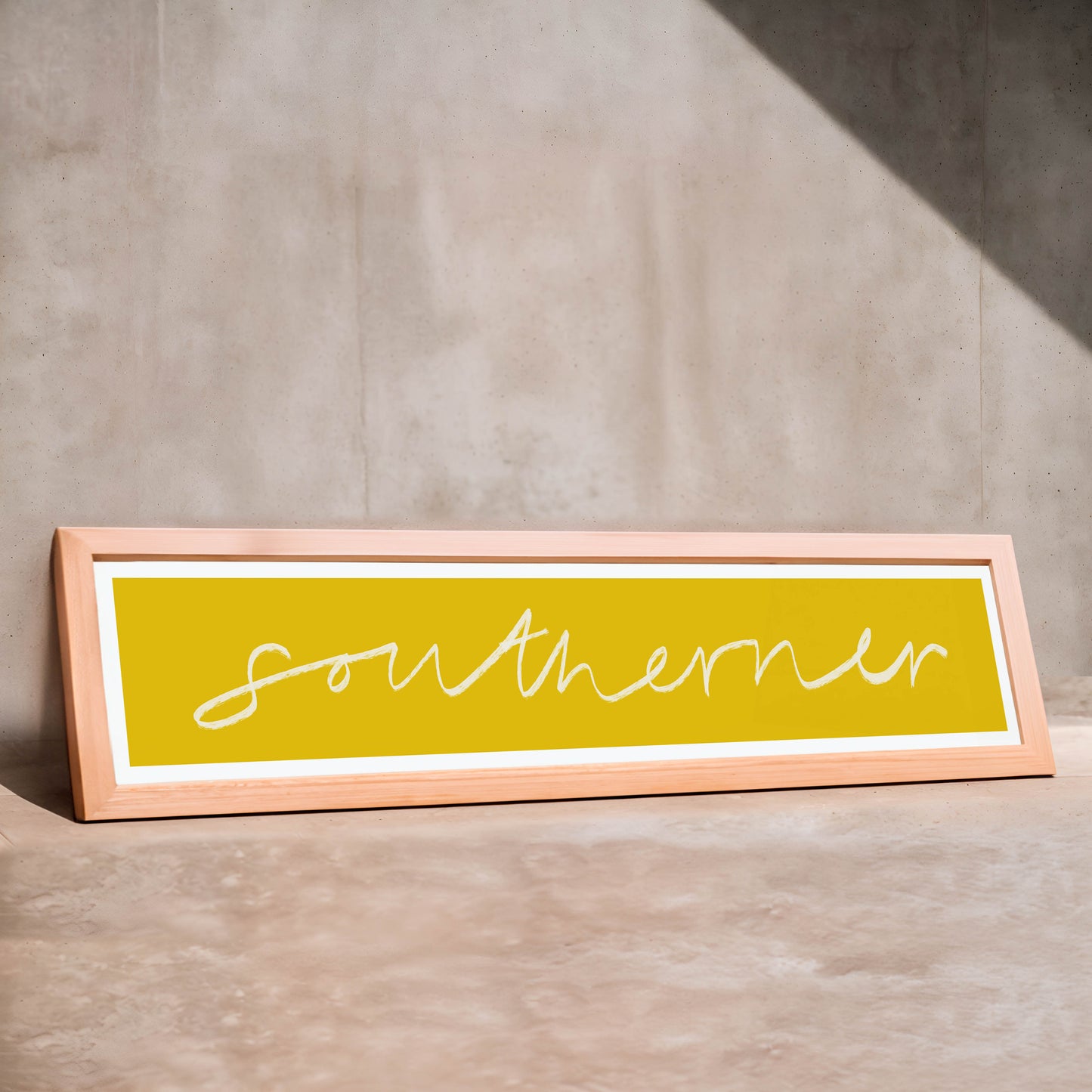 Southerner Panoramic Art Print / 60 cm x 12 cm
