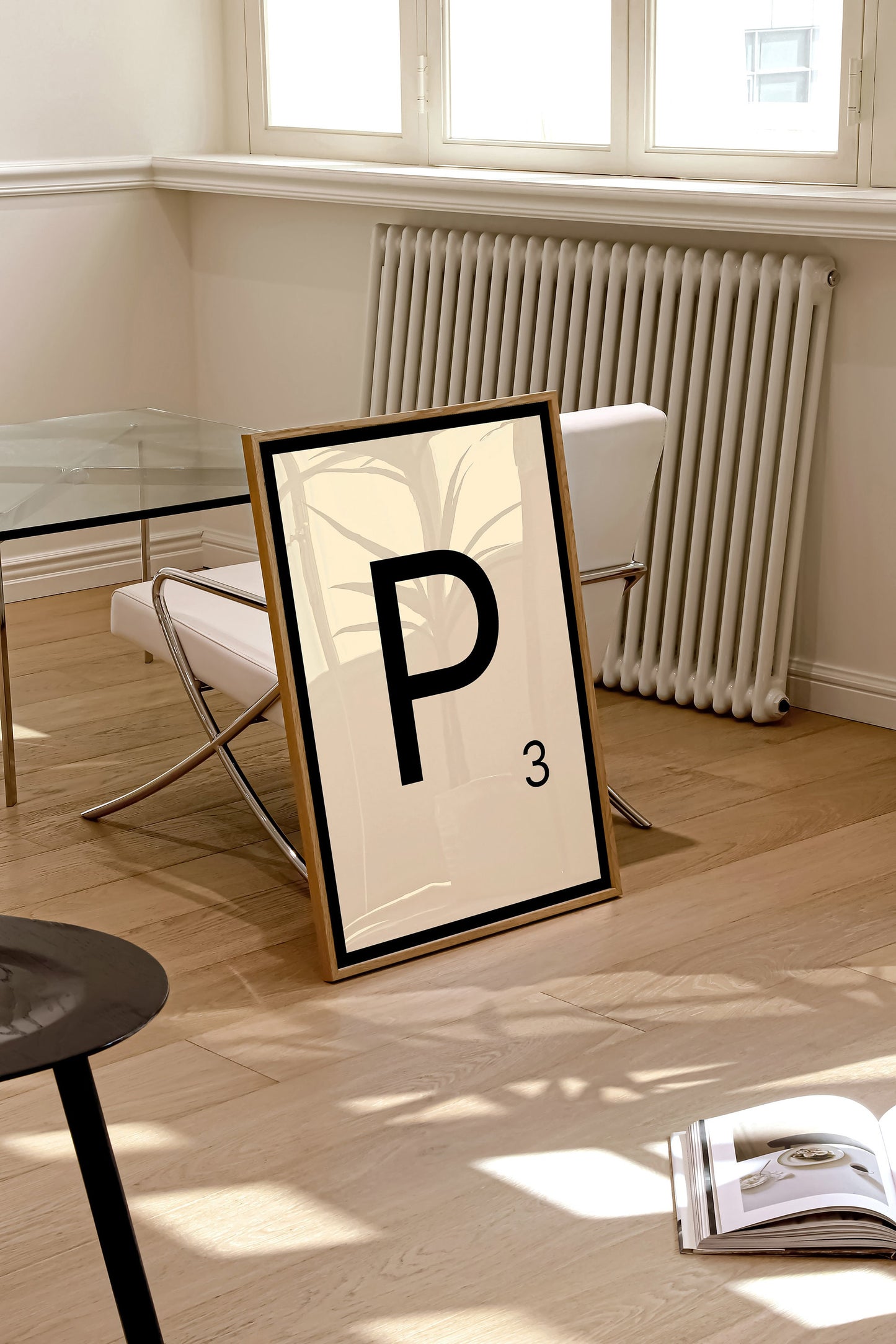 Scrabble Tile Art Print