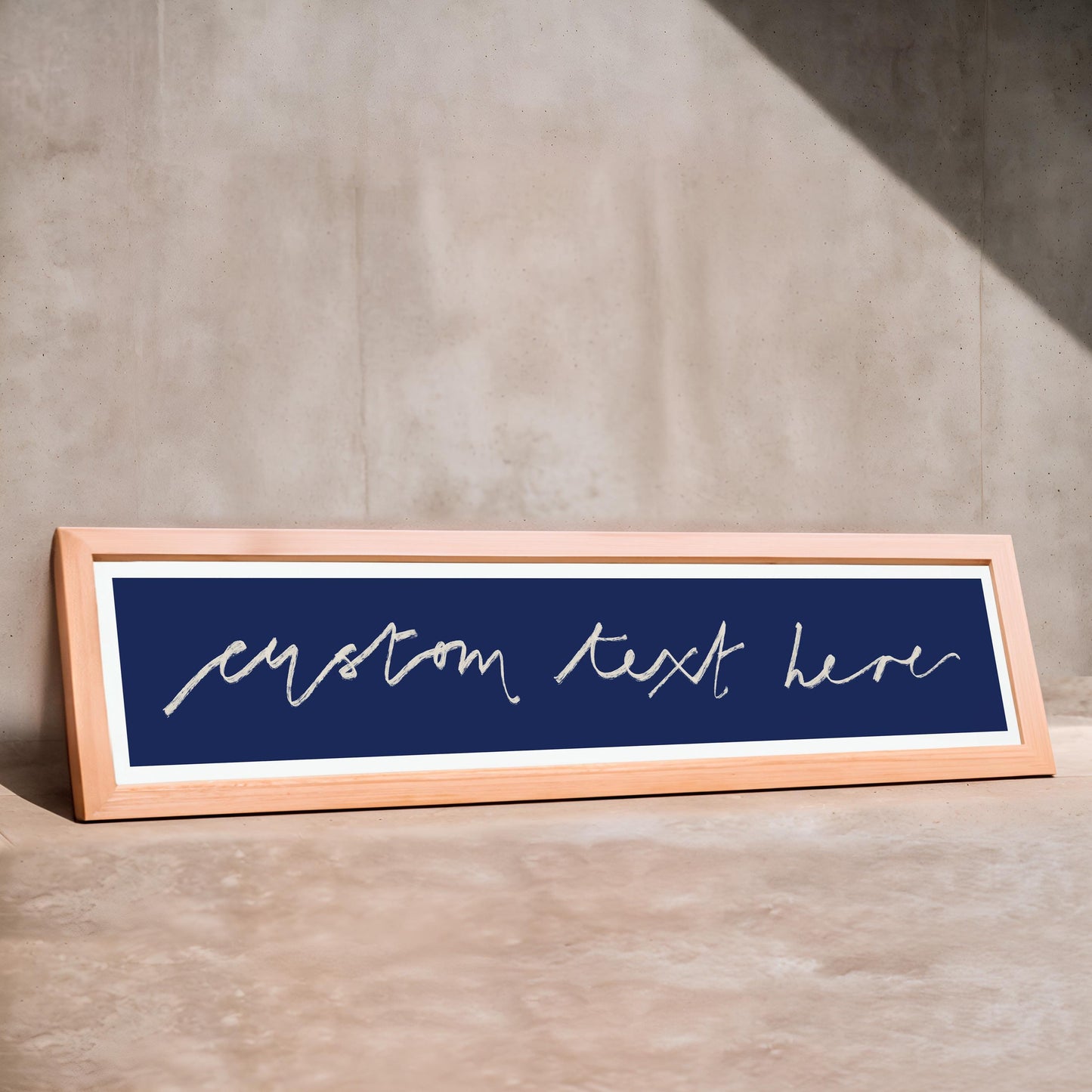 Personalised Text Art Print