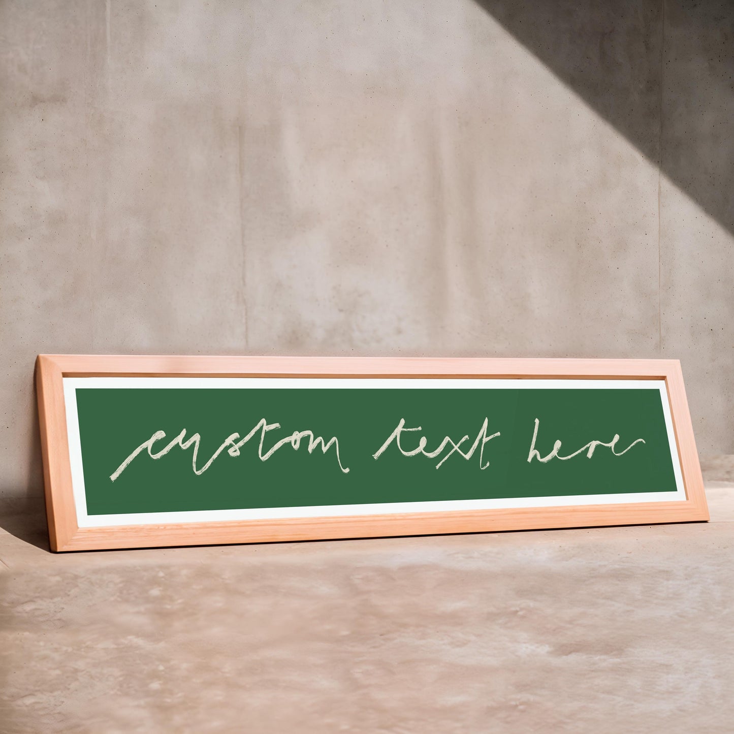 Personalised Text Art Print