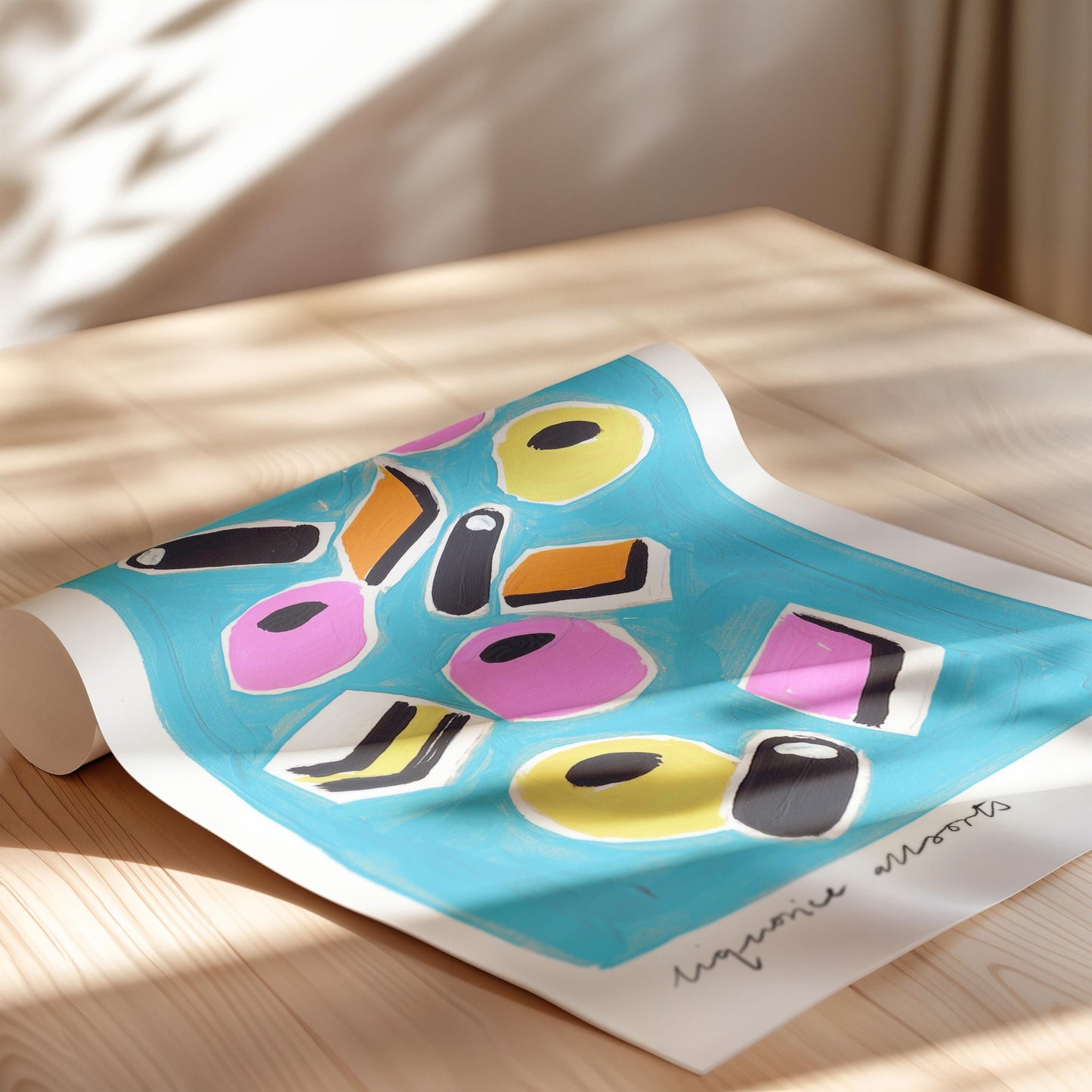 Liquorice Allsorts Painting Art Print