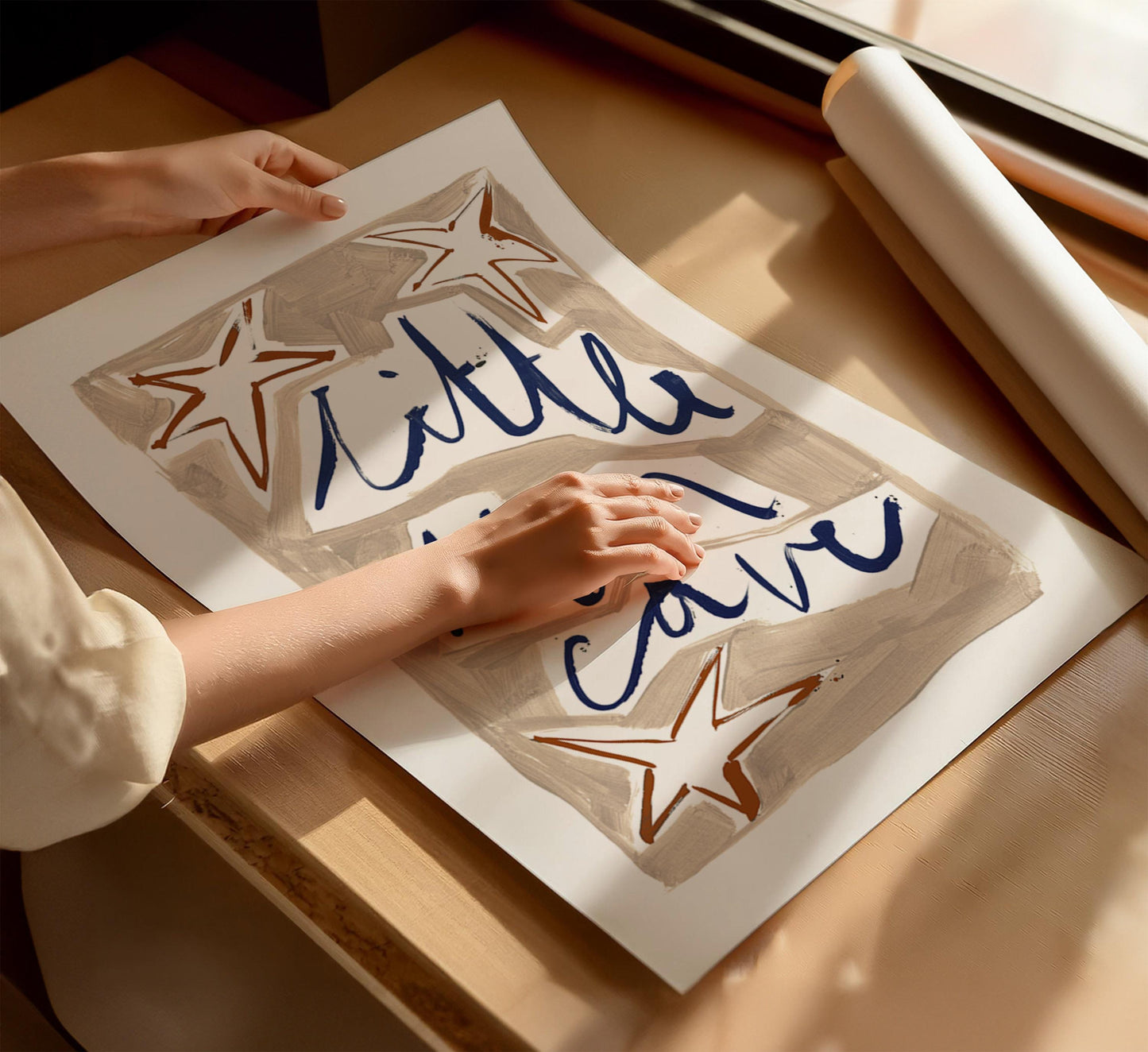 Little Man Cave Art Print