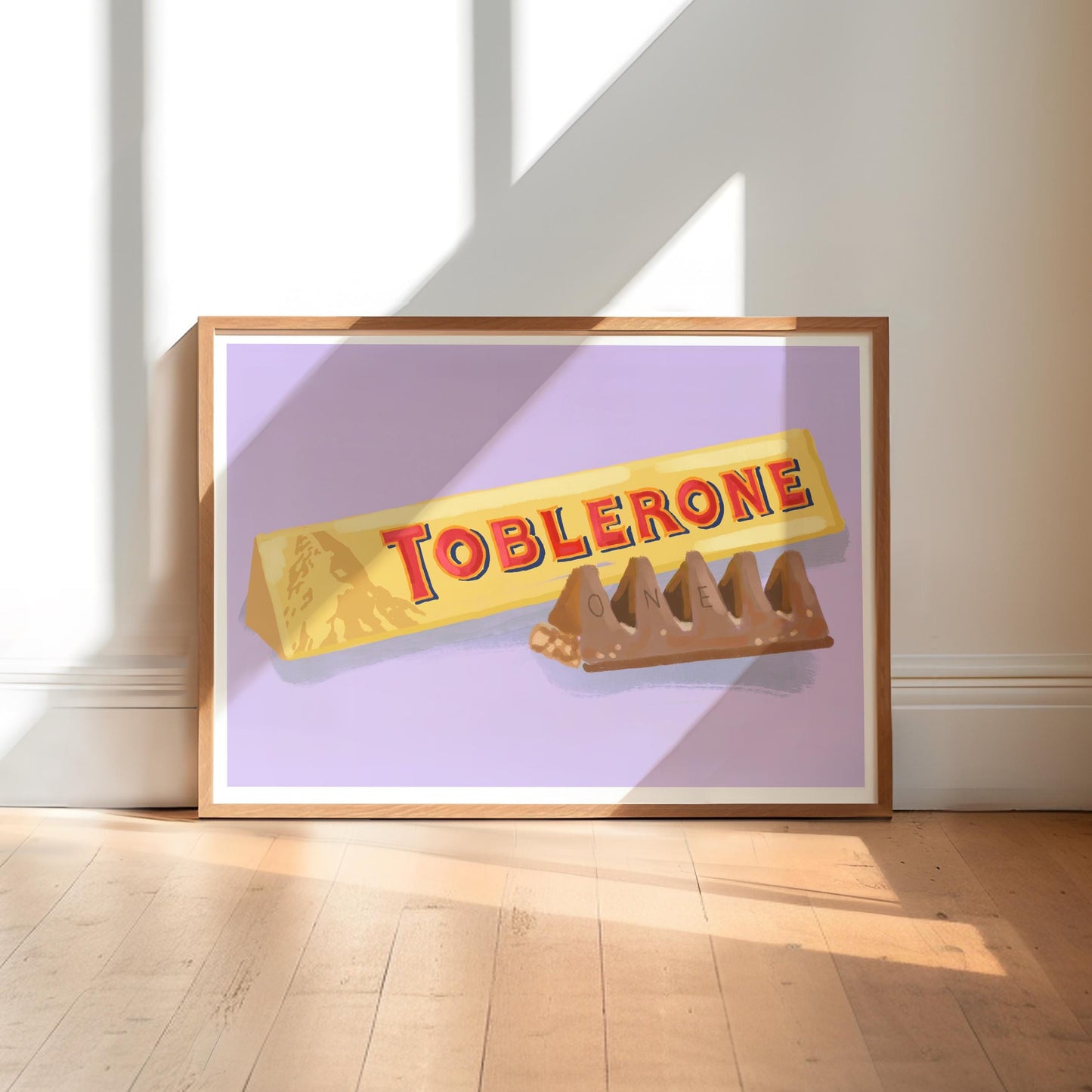 Toblerone Art Print