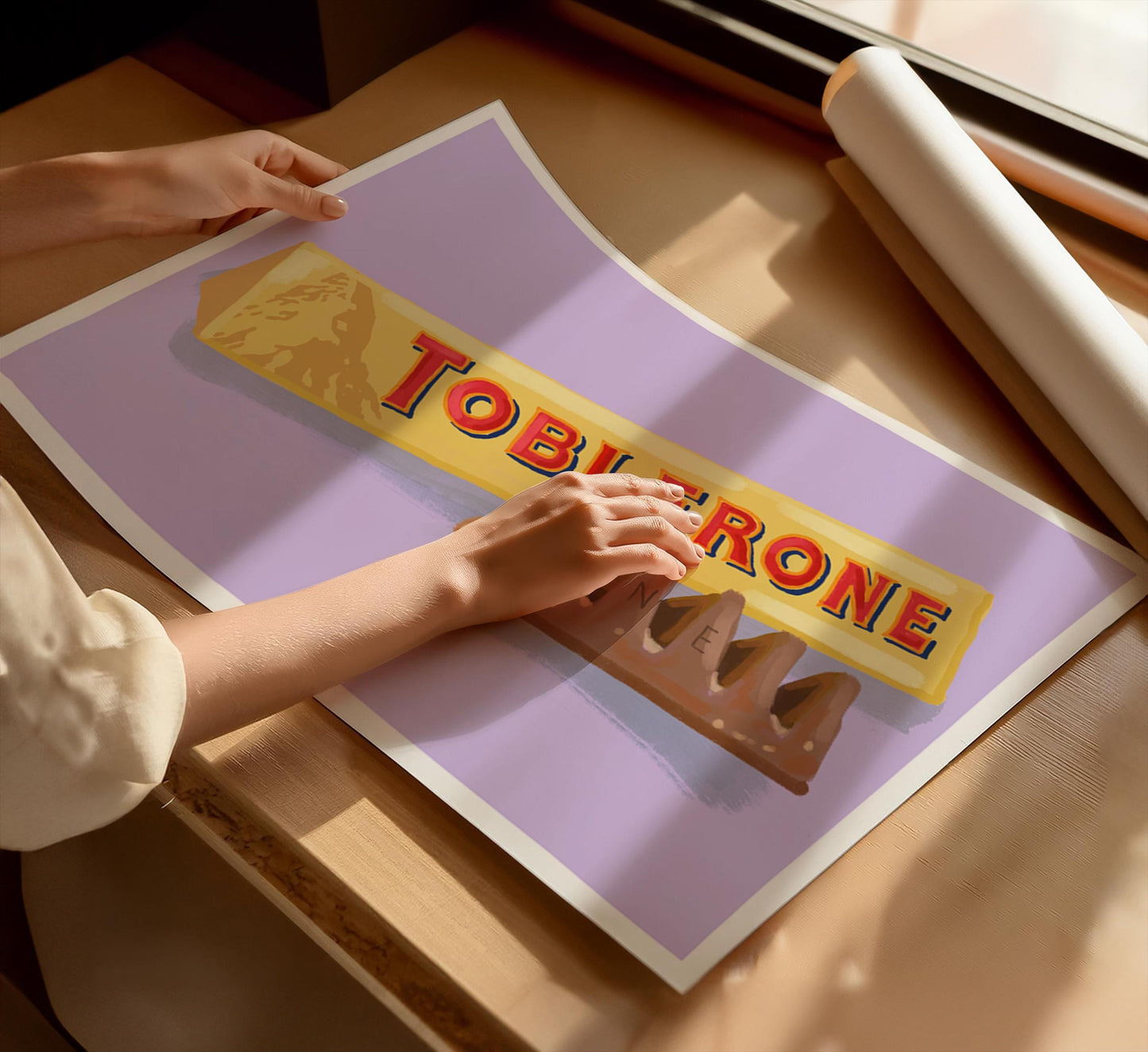 Toblerone Art Print