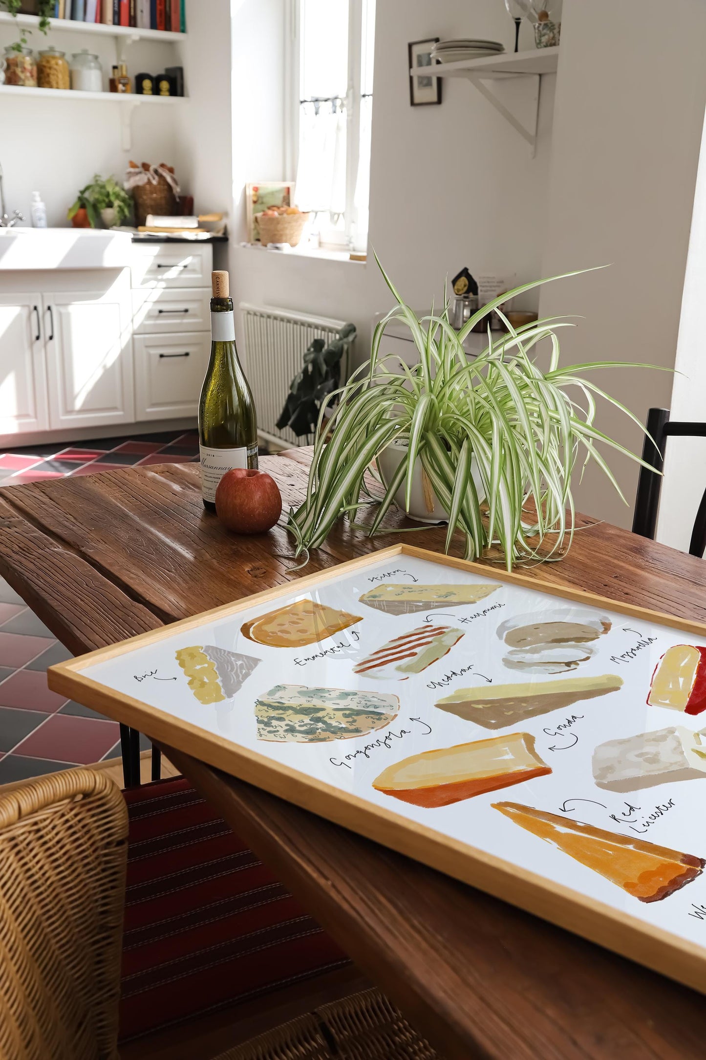 Cheese Art Print