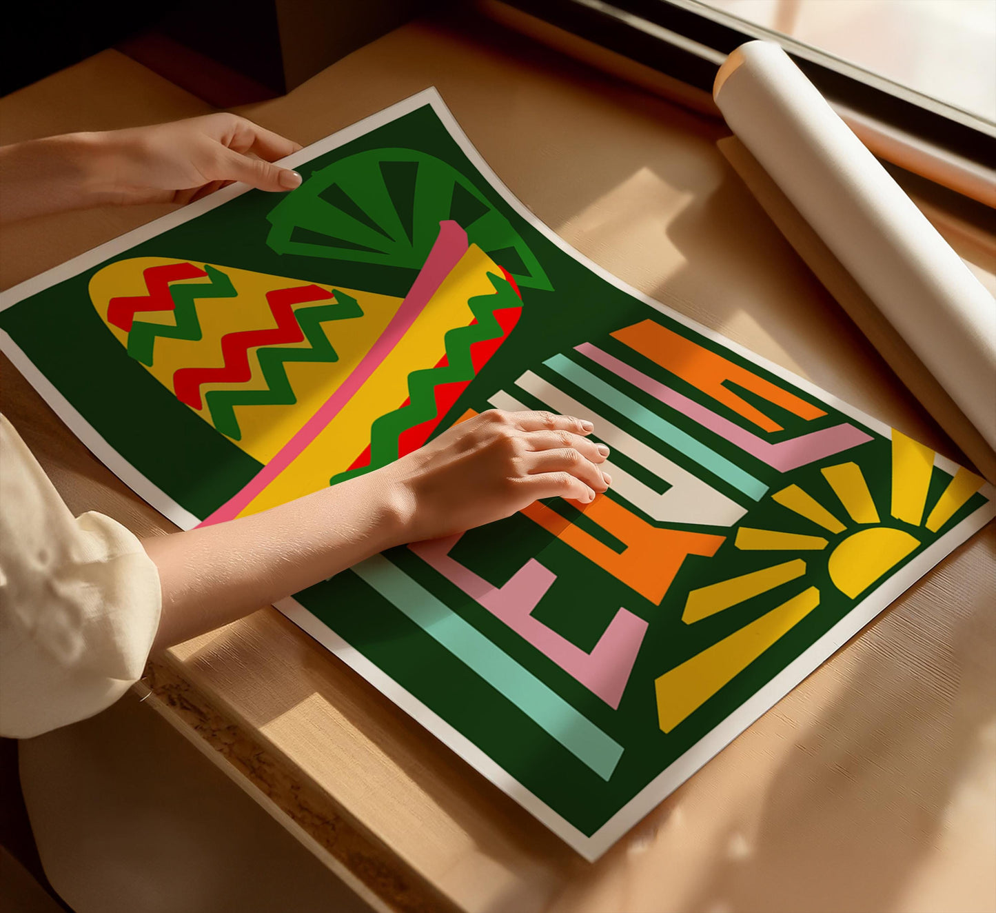 Tequila Art Print