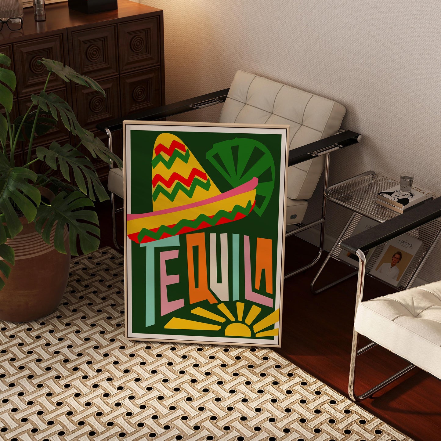 Tequila Art Print
