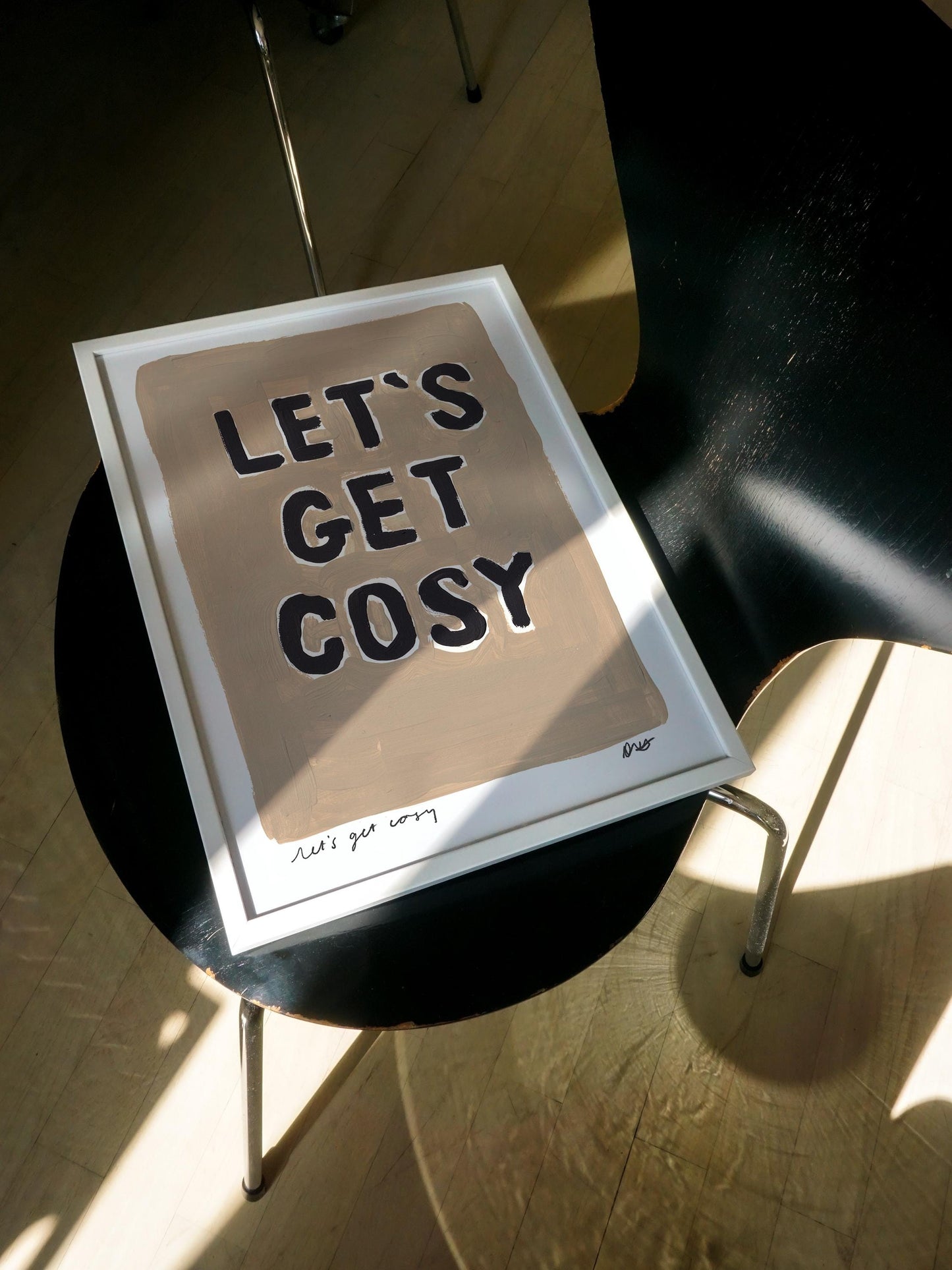 Let's Get Cosy Painting Art Print
