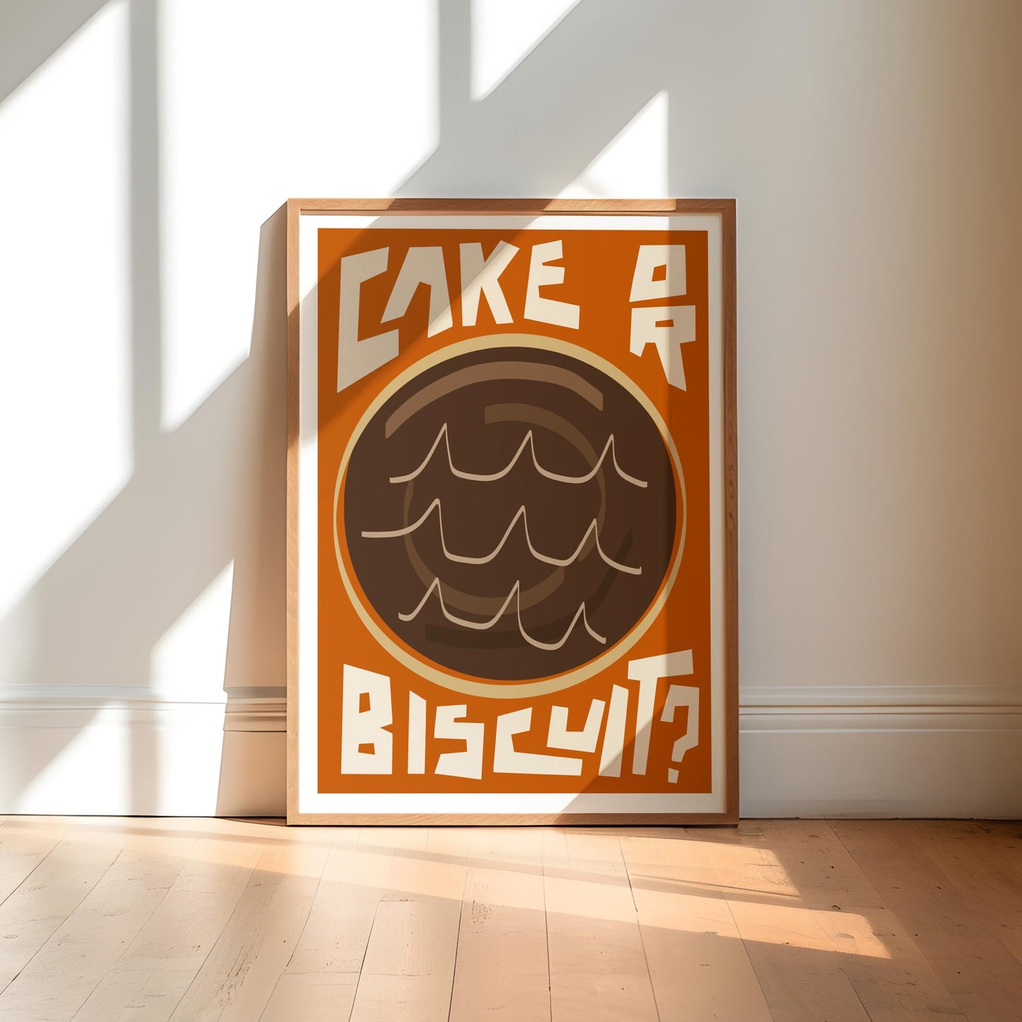 Jaffa Cake Art Print