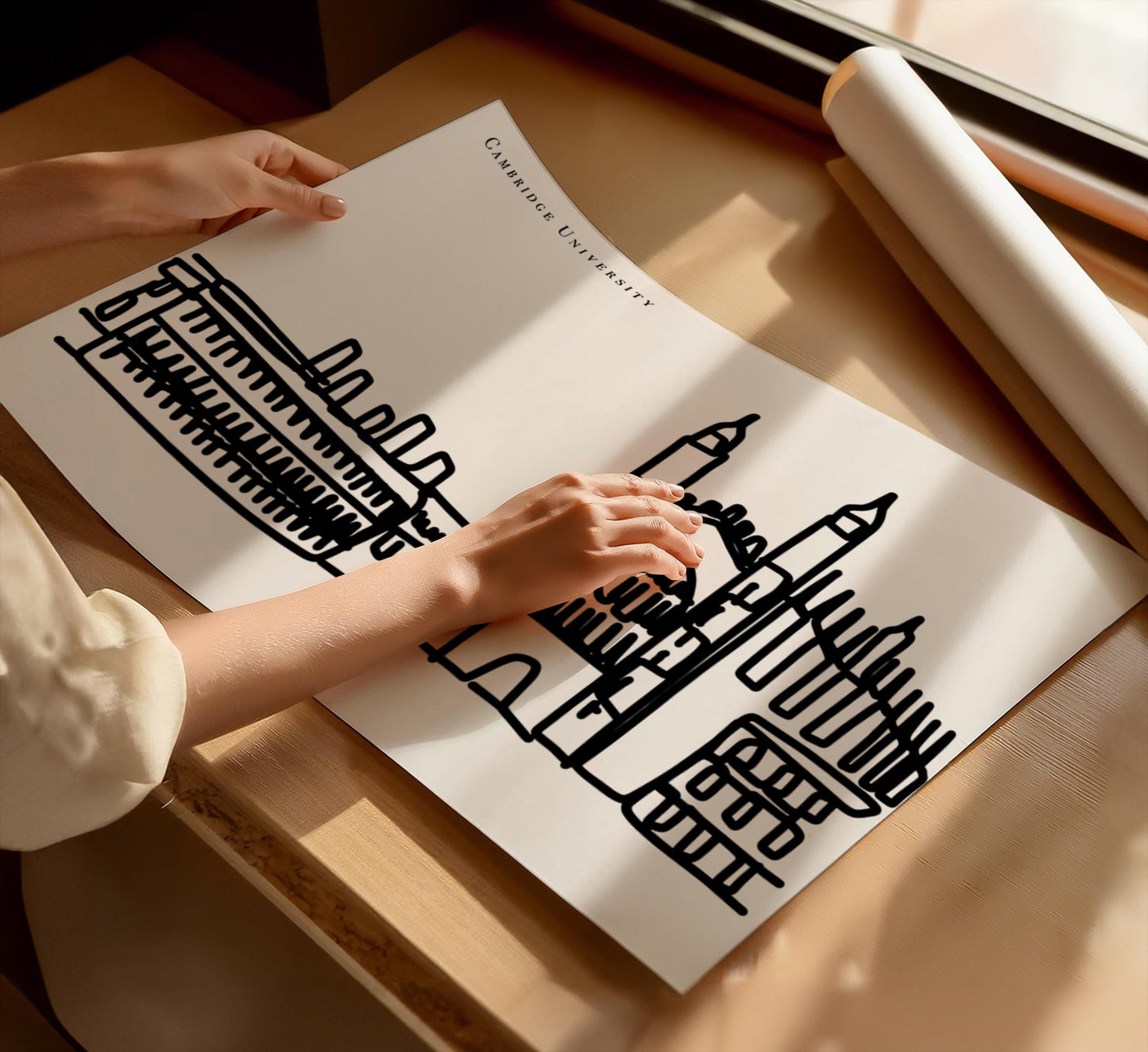 Cambridge Art Print