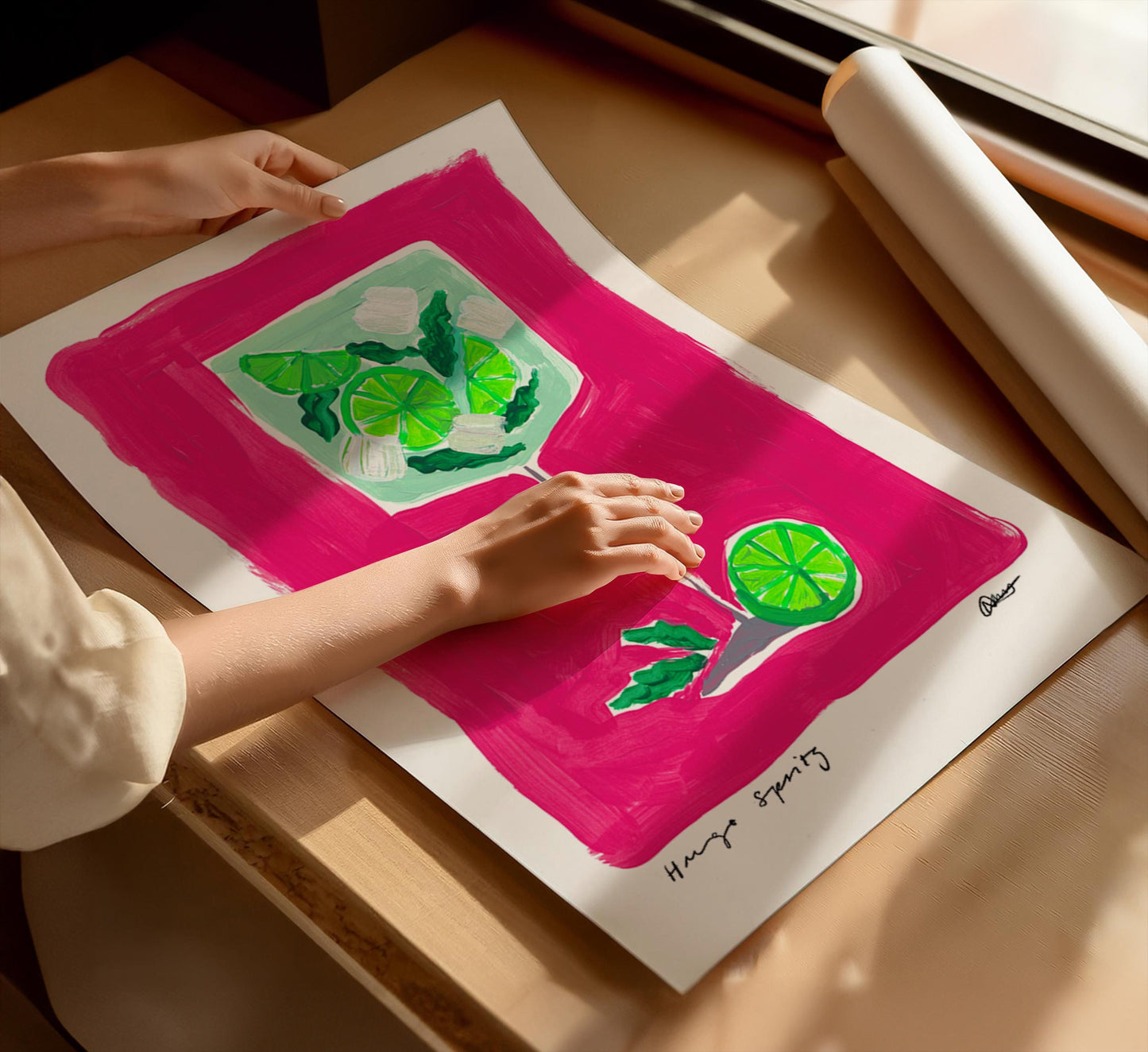 Hugo Spritz Art Print