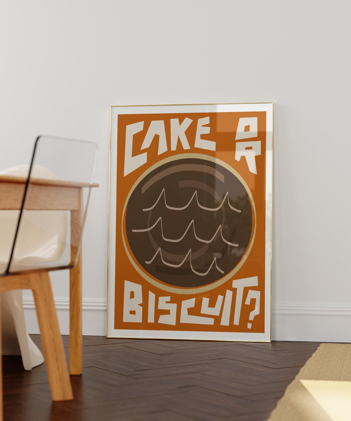 Jaffa Cake Art Print