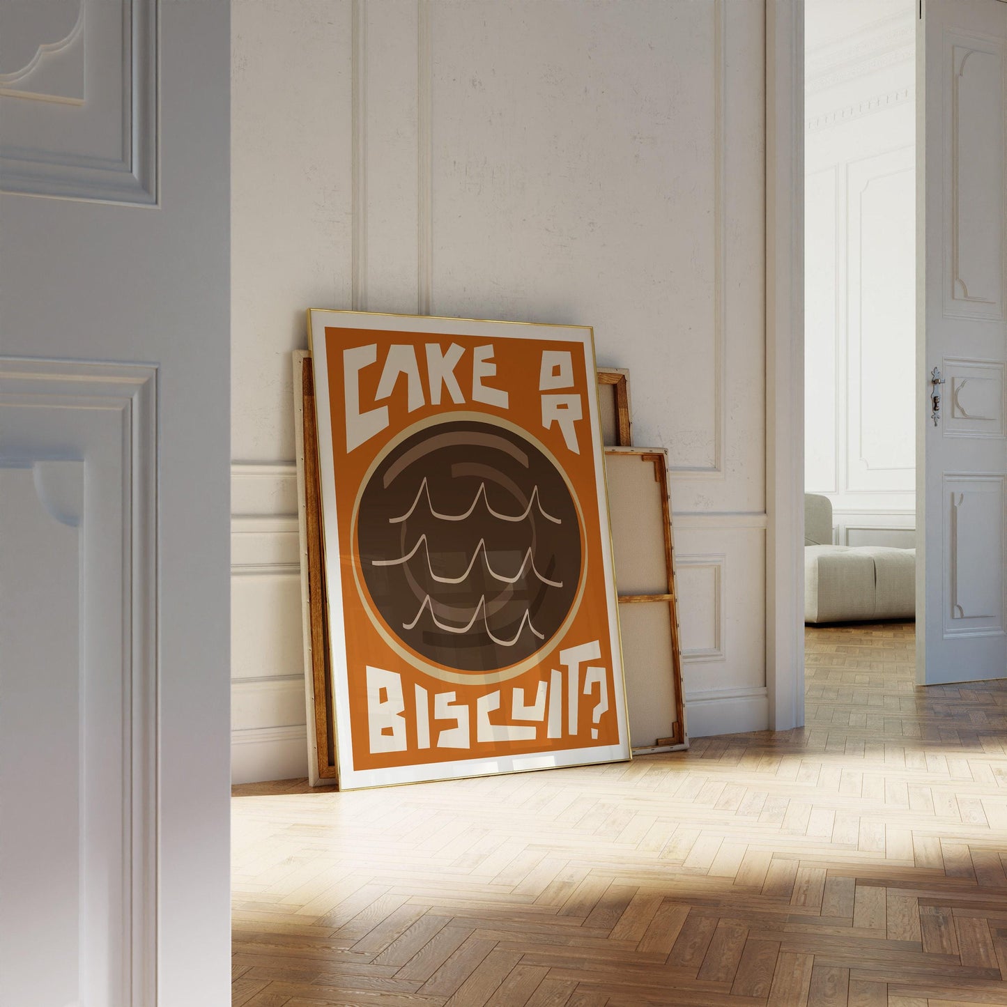 Jaffa Cake Art Print