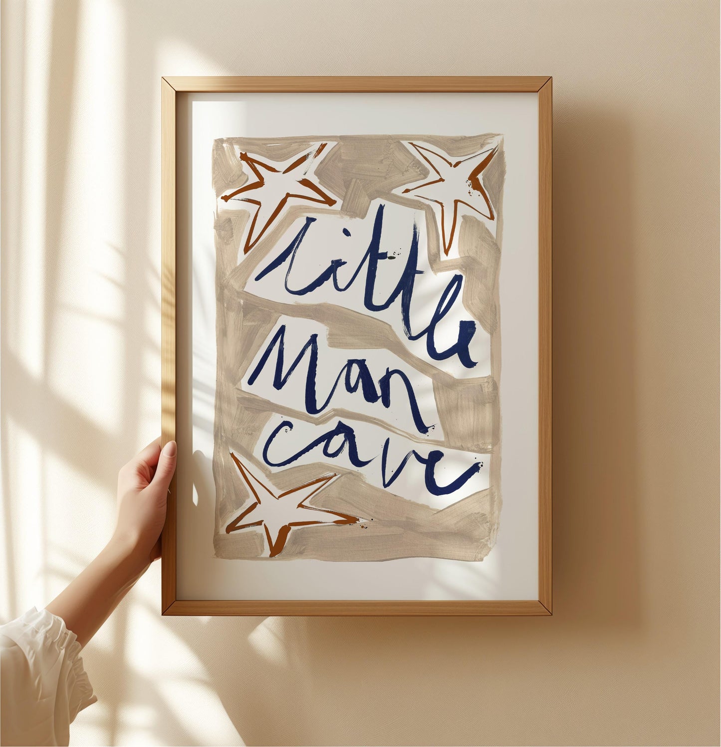 Little Man Cave Art Print