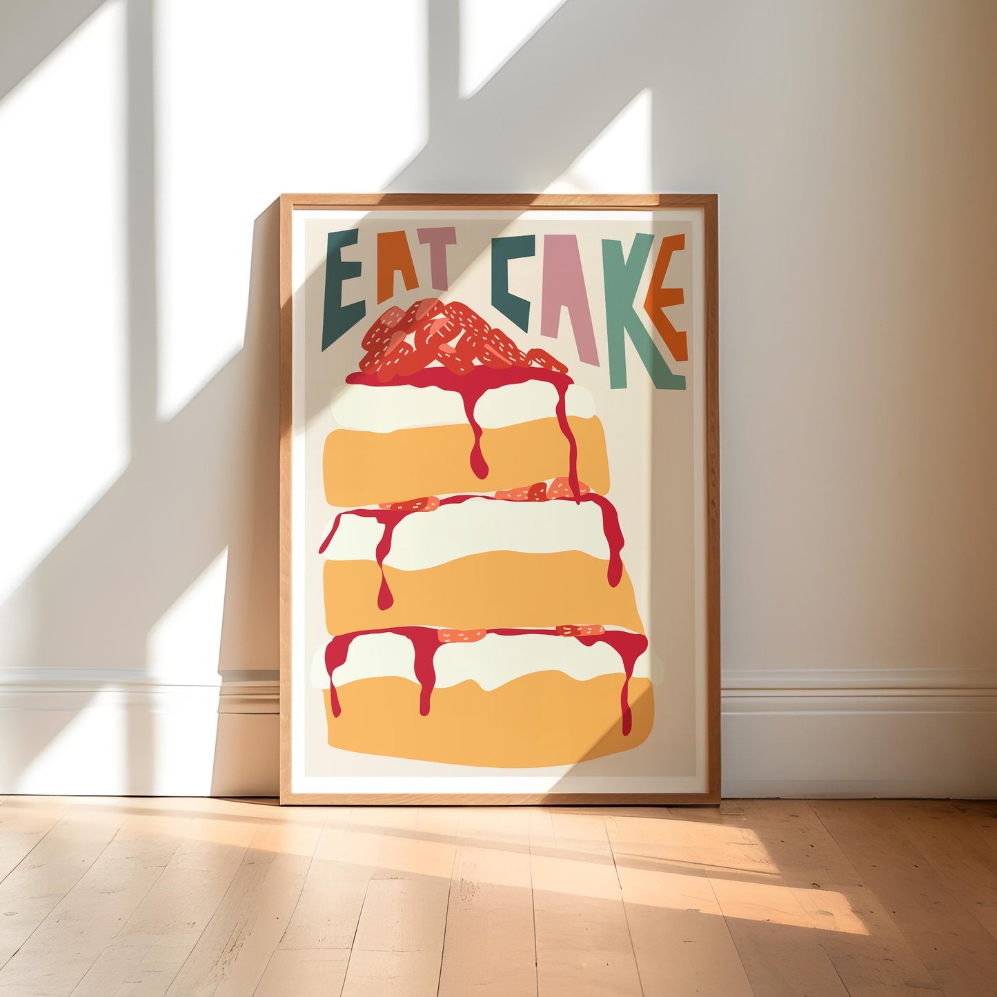 Cake Art Print