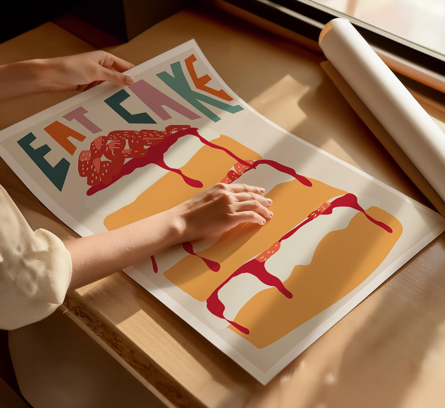 Cake Art Print