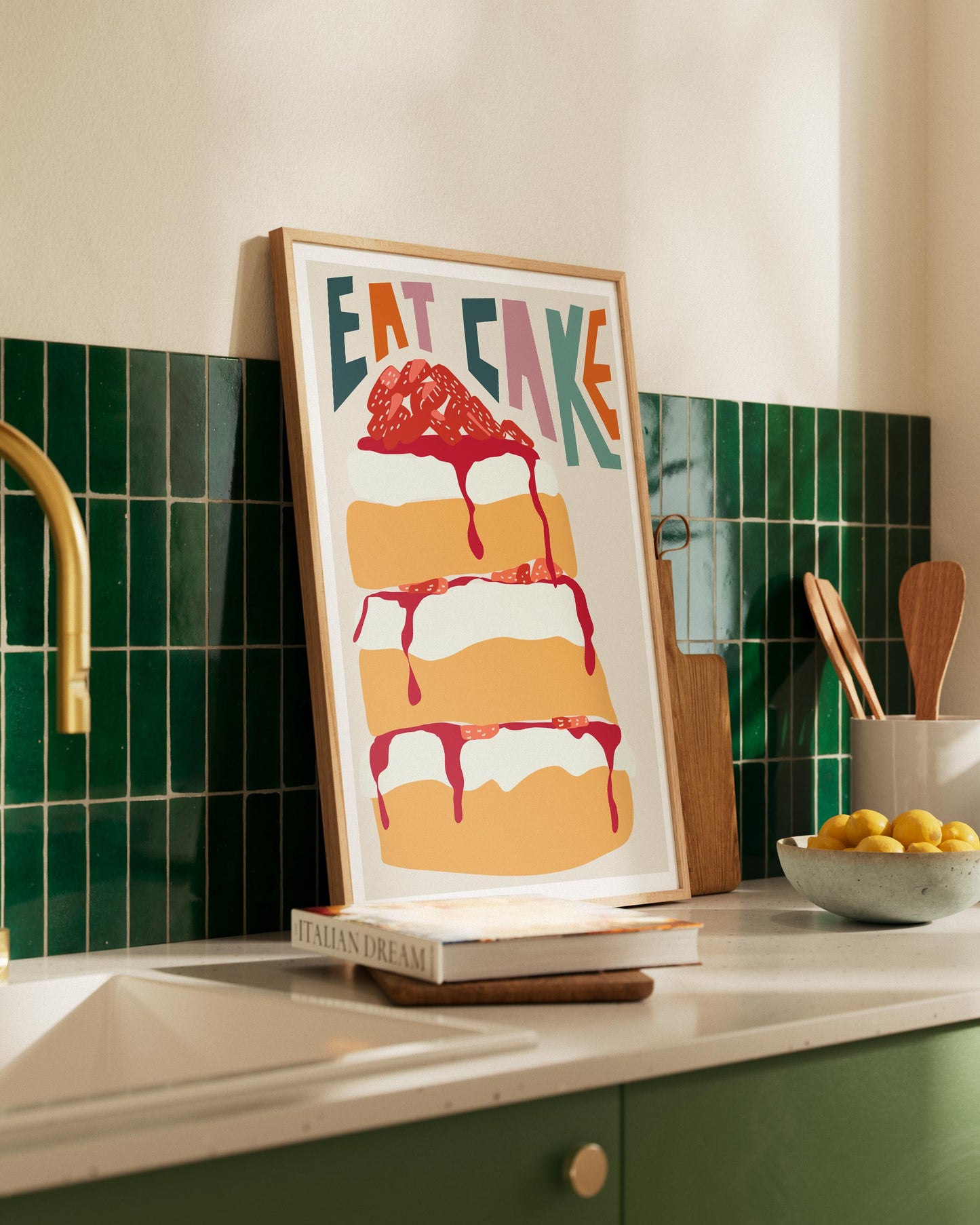 Cake Art Print
