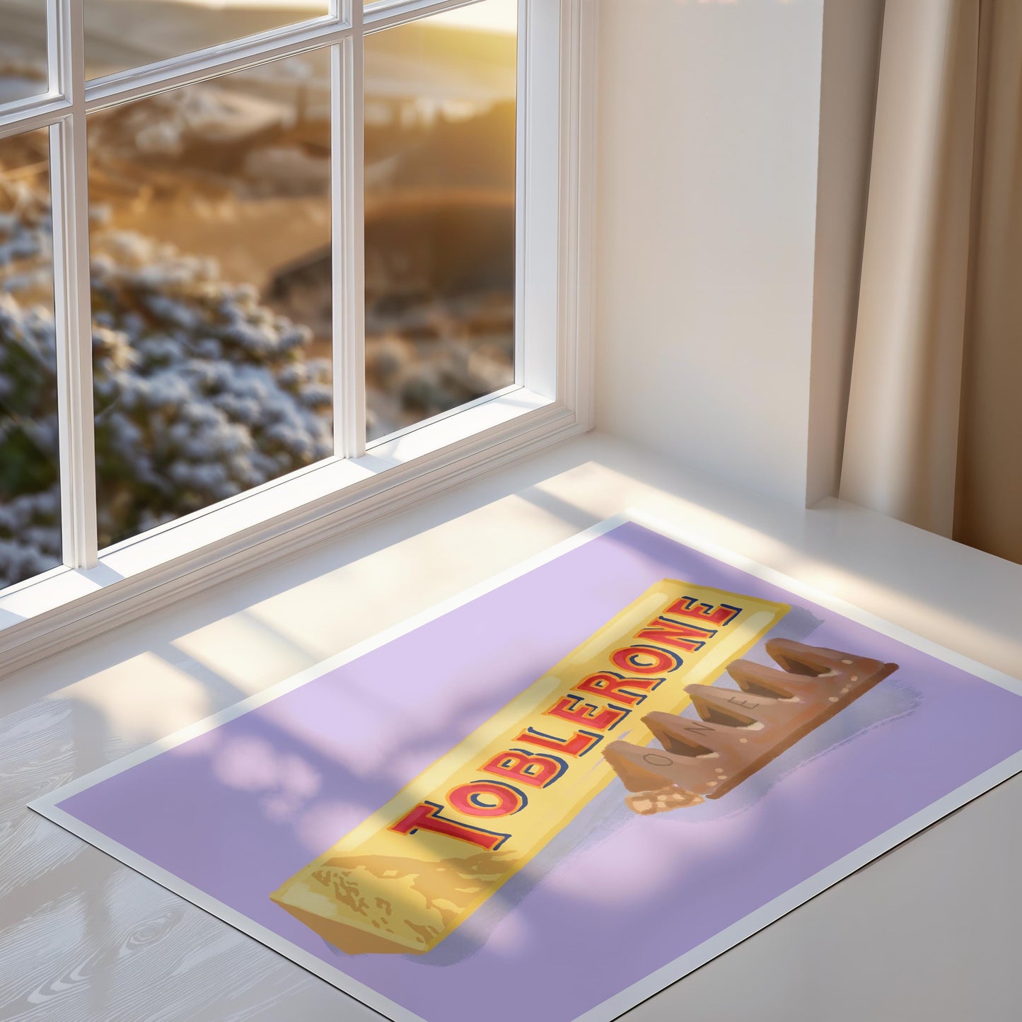 Toblerone Art Print