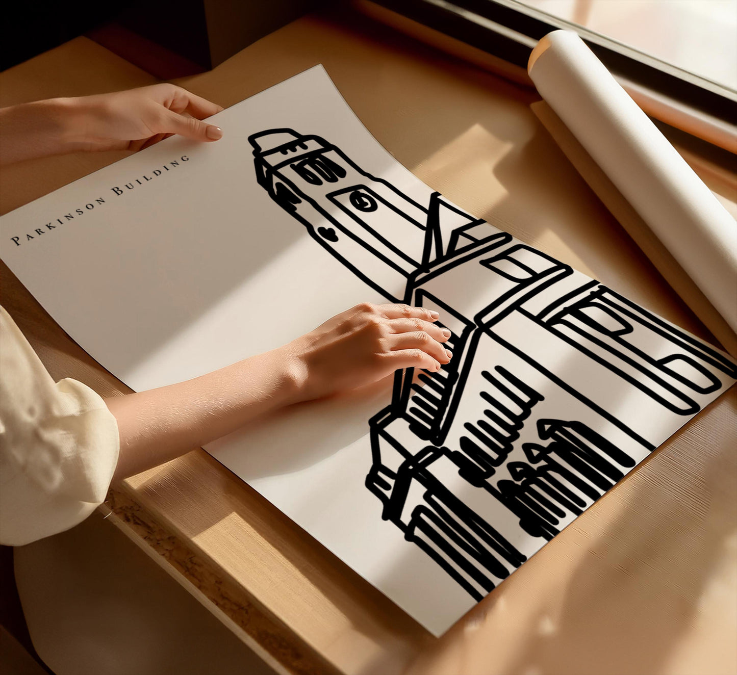 Parkinson Building Leeds University Art Print