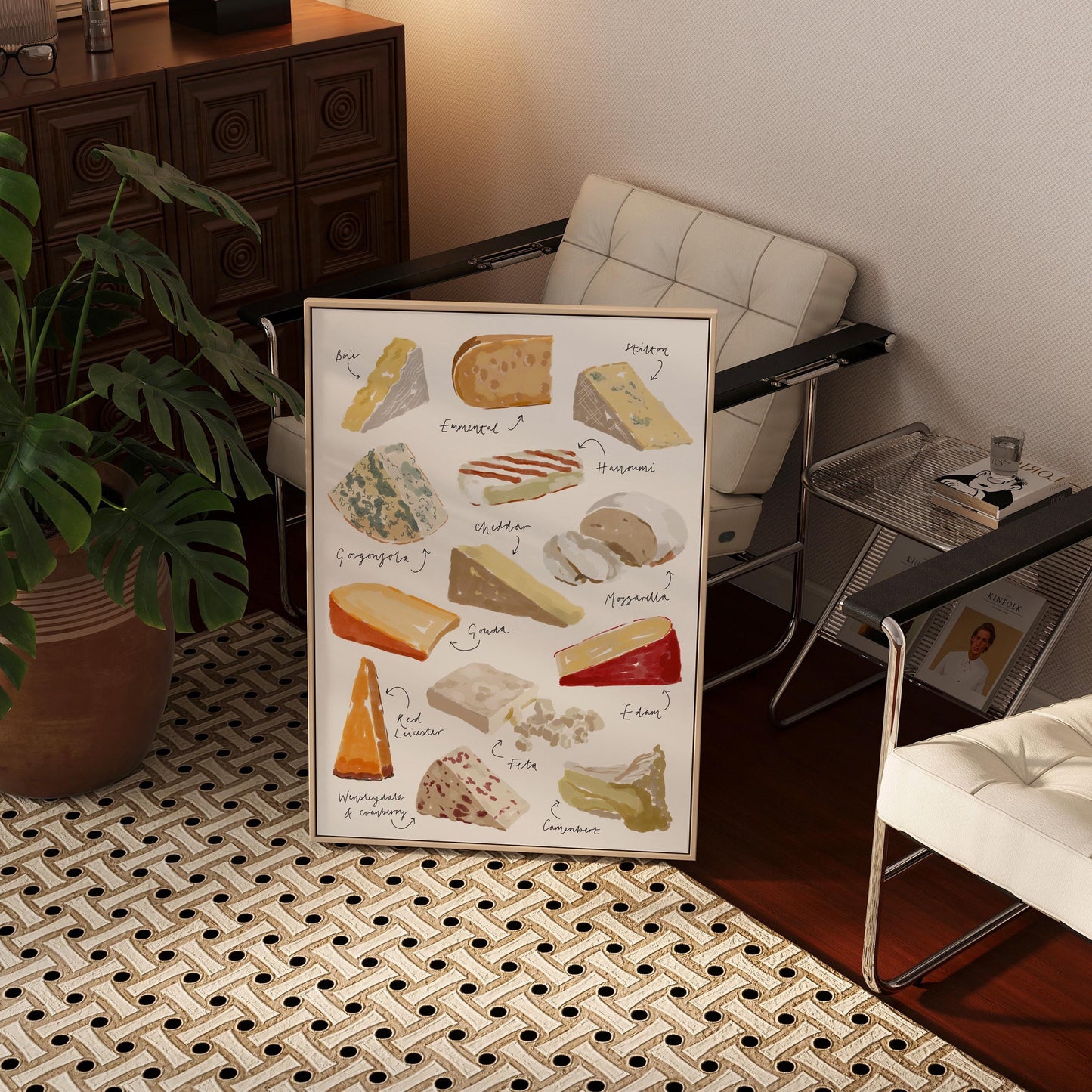 Cheese Art Print