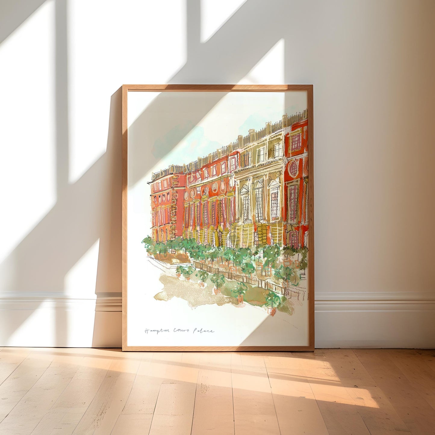 Hampton Court Palace Art Print