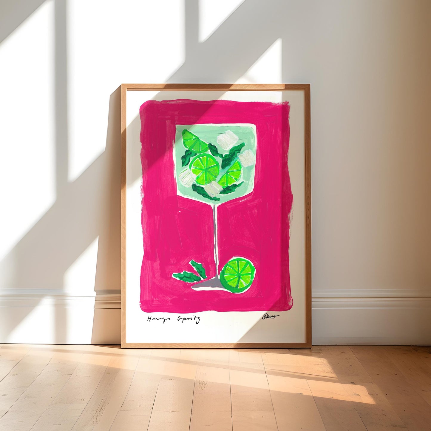 Hugo Spritz Art Print