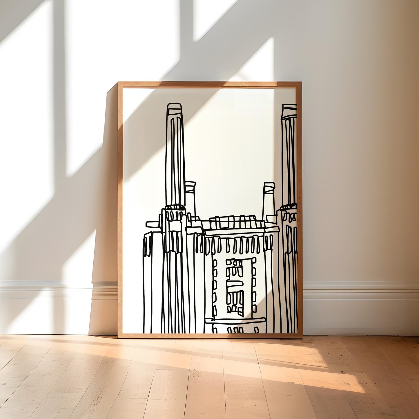 Battersea Power Station Art Print