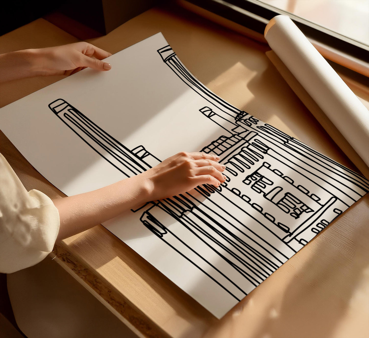 Battersea Power Station Art Print
