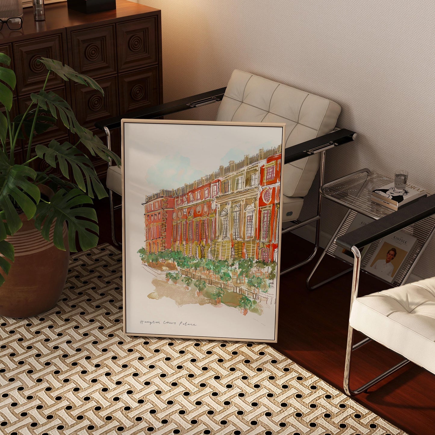 Hampton Court Palace Art Print