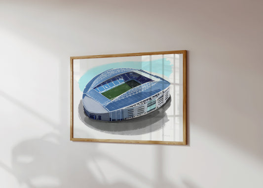 Amex Stadium Art Print - Sample Sale