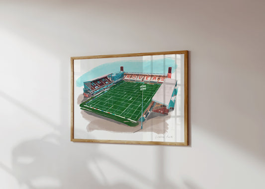 Craven Park Stadium Art Print