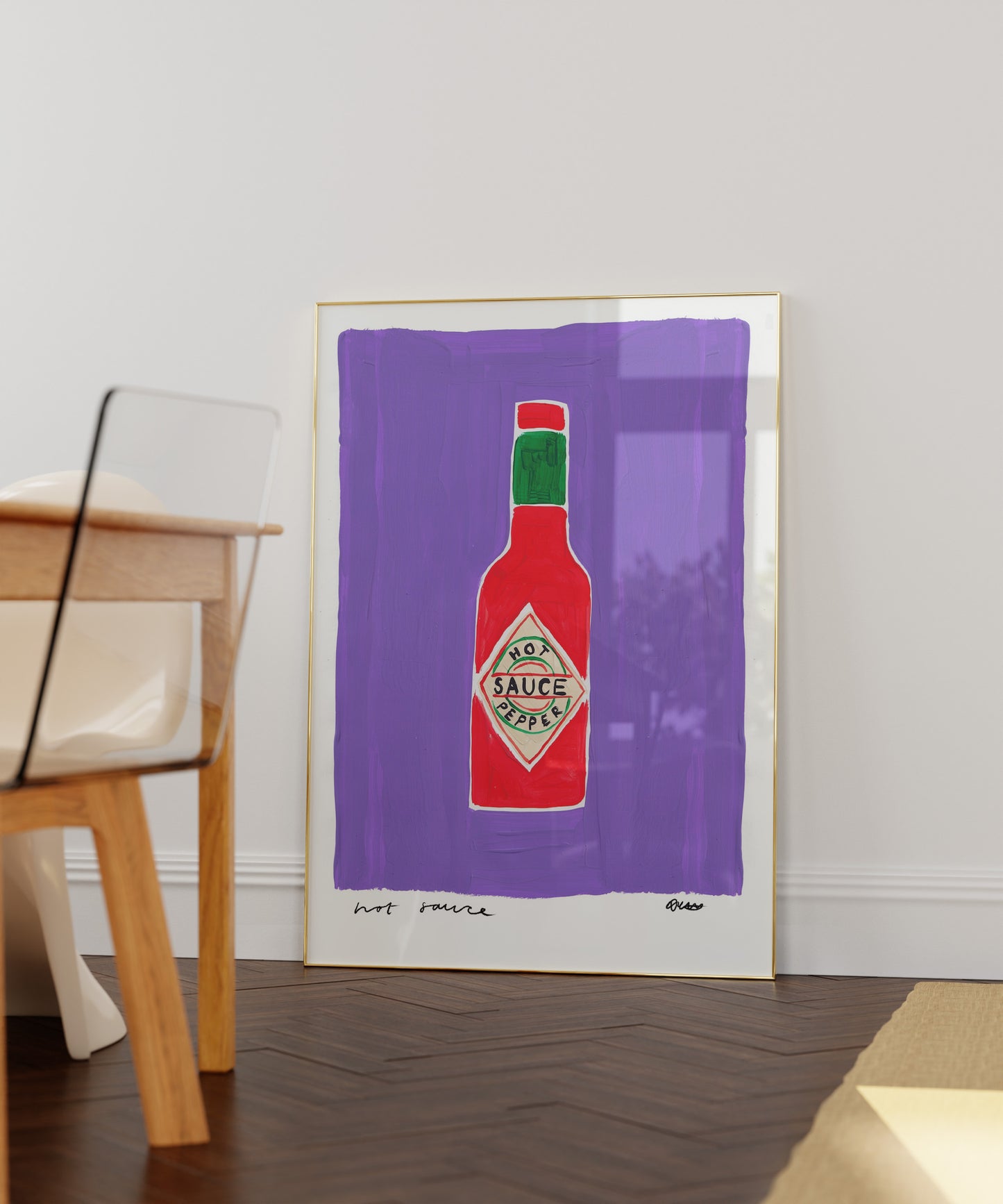 Hot Sauce Art Print