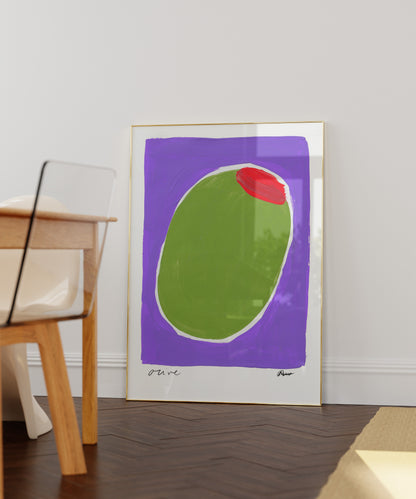 Olive Art Print