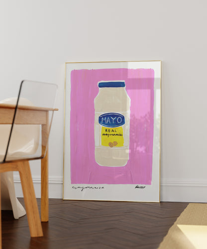 Mayonnaise Art Print