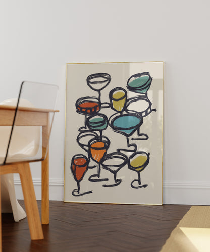 Cocktail Art Print