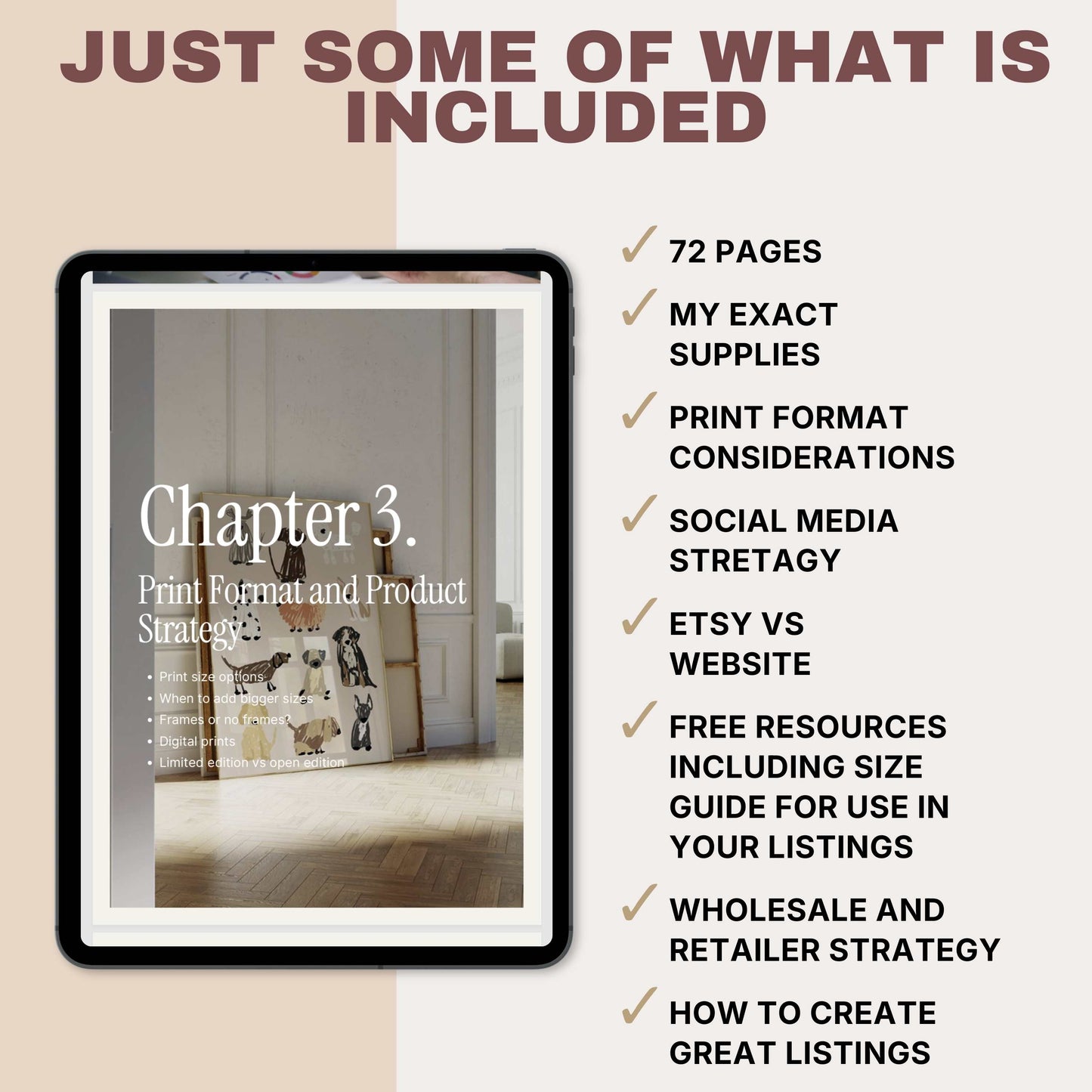 Ultimate Art Print Business Guide - How to Sell your Art Ebook - 72 Pages