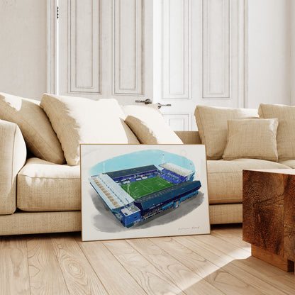 Ipswich Stadium Art Print