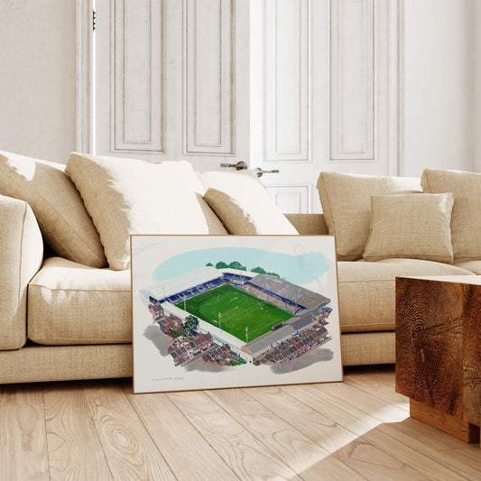 Kenilworth Road Stadium Art Print