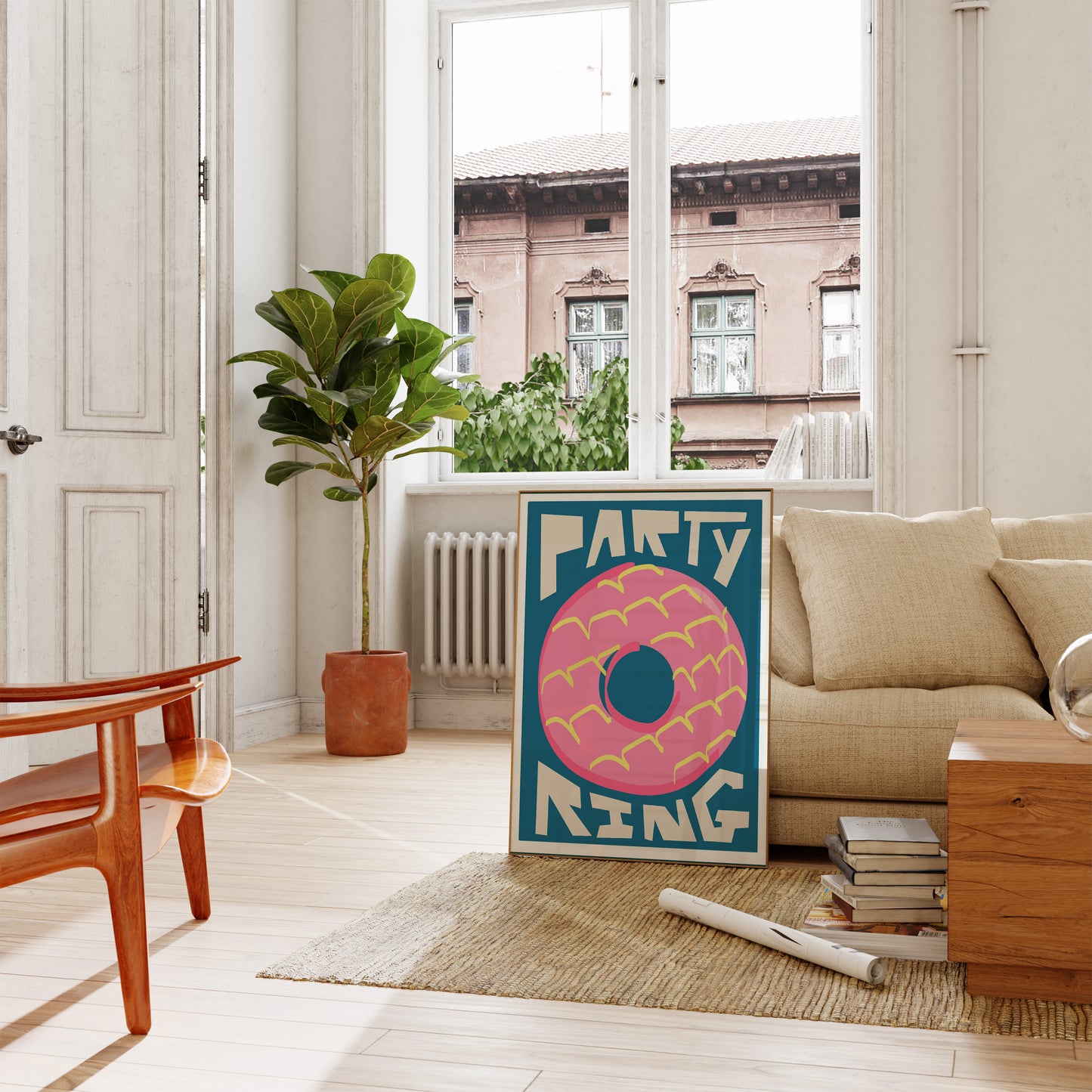 Party Ring Art Print