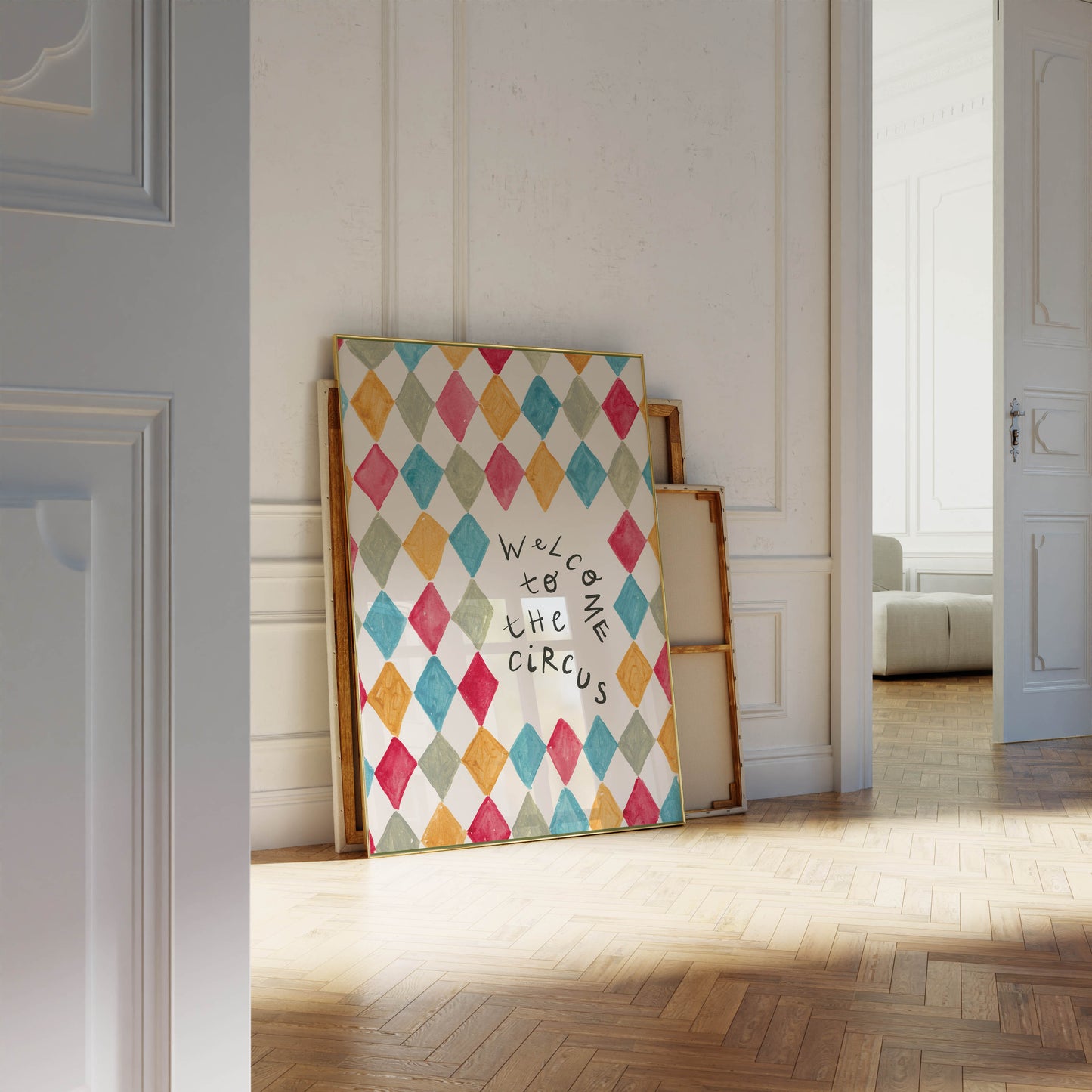 Welcome To The Circus Art Print