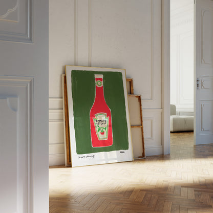 Ketchup Art Print