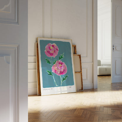 Peonies Art Print