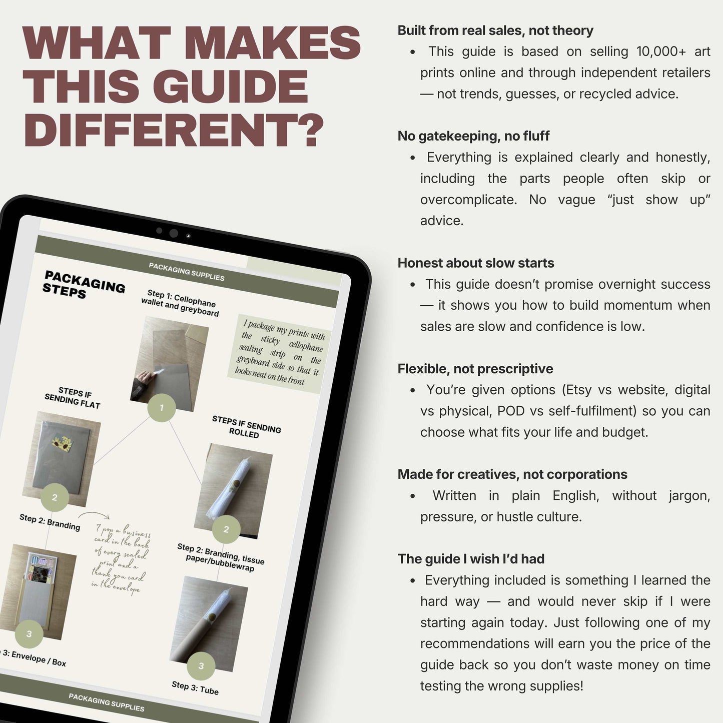 Ultimate Art Print Business Guide - How to Sell your Art Ebook - 72 Pages