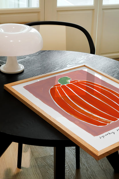 Pumpkin Art Print