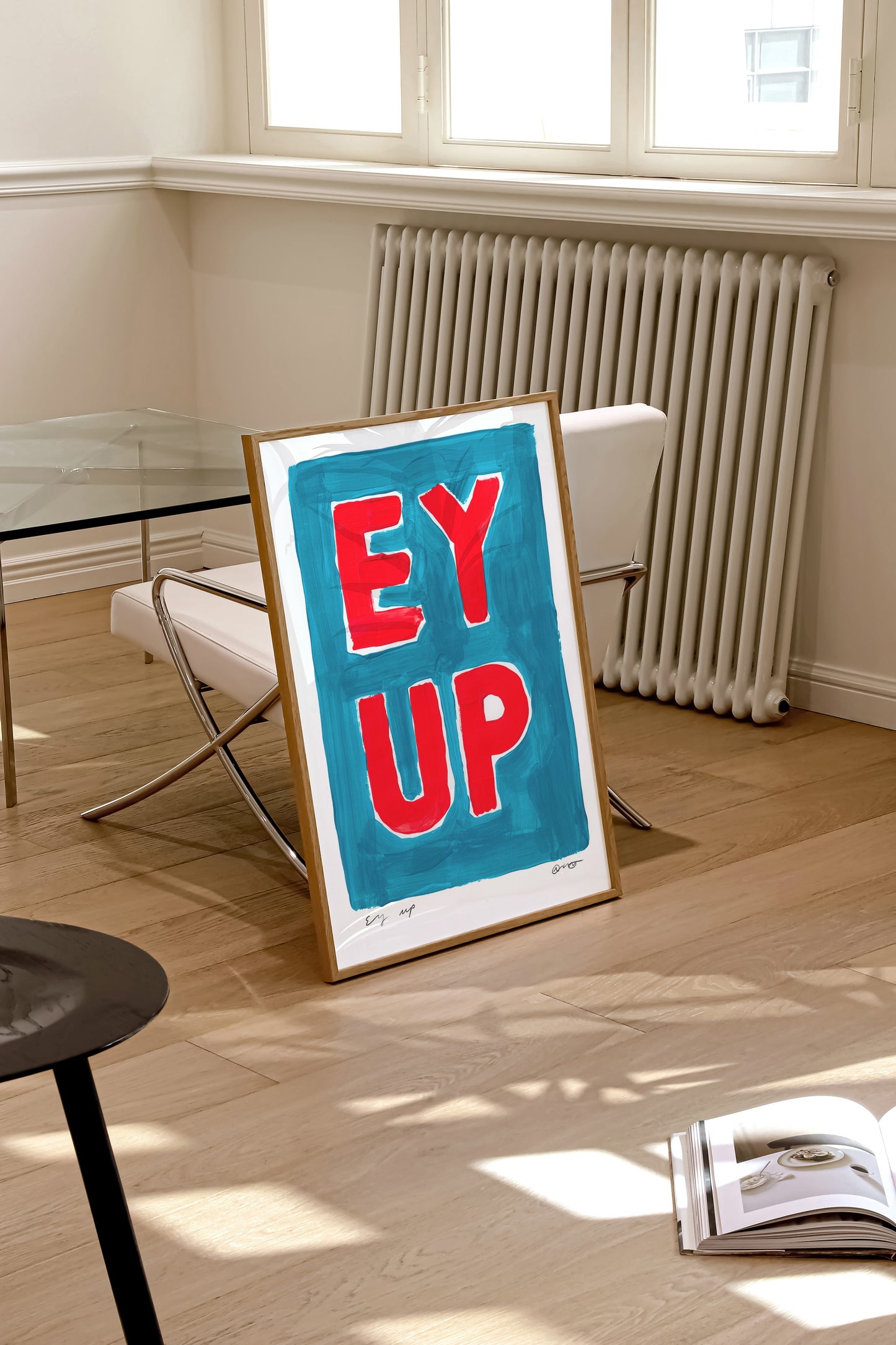 Ey Up Art Print