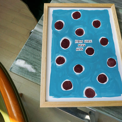 Baby Steps Art Print