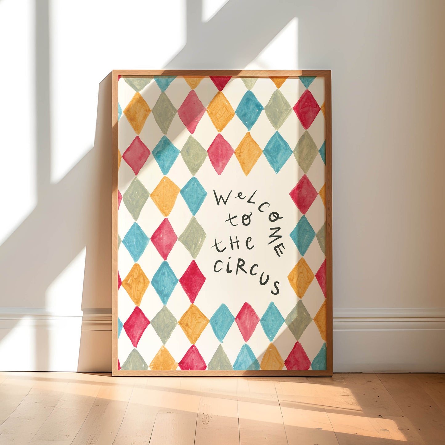 Welcome To The Circus Art Print